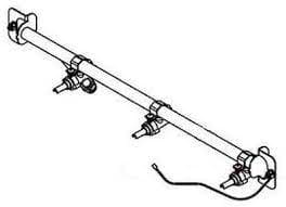 AOG 30" LP Manifold Valve Assembly - 30B08P ** - Chimney CricketAOG 30" LP Manifold Valve Assembly - 30B08P **
