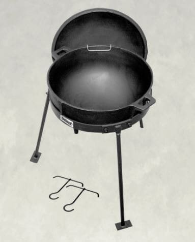 Bayou Classics 7 Gallon Jambalaya Kettle with Cast Iron Lid and Stand ** - Chimney CricketBayou Classics 7 Gallon Jambalaya Kettle with Cast Iron Lid and Stand **