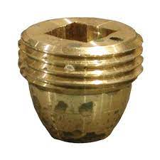 Brass POL Plug .880-14 NGO-LH (CS25) - Chimney CricketBrass POL Plug .880-14 NGO-LH (CS25)