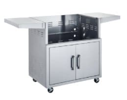Broilmaster Stainless Steel Cart for BSG343N Grill - Chimney CricketBroilmaster Stainless Steel Cart for BSG343N Grill