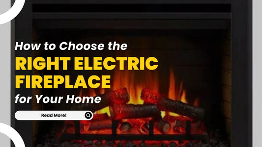 How to Choose the Right Electric Fireplace for Your Home?