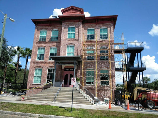 HISTORIC BUILDING RESTORATION - BRICK AND MORTAR MATCHING IS OUR EXPERTISE ! - Chimney Cricket