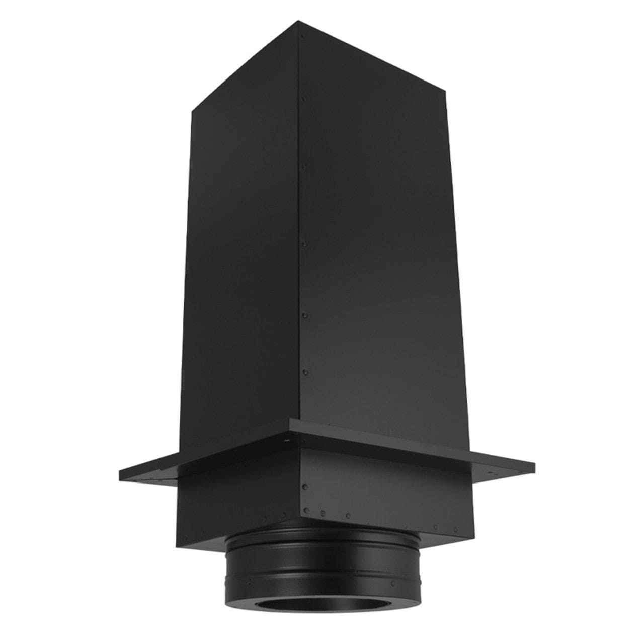24" DuraVent DuraTech Reduced Clearance Square Ceiling Support Box - 6DT-CS24R - Chimney Cricket