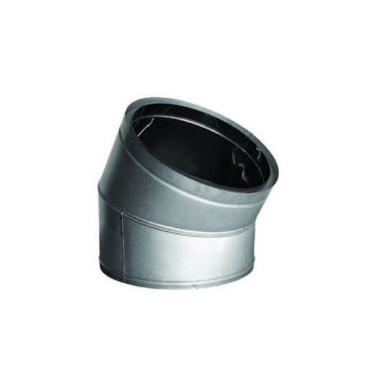 14" DuraVent DuraTech Double-Wall Galvanized Chimney Pipe 30-Degree Elbow - 14DT-E30 - Chimney Cricket