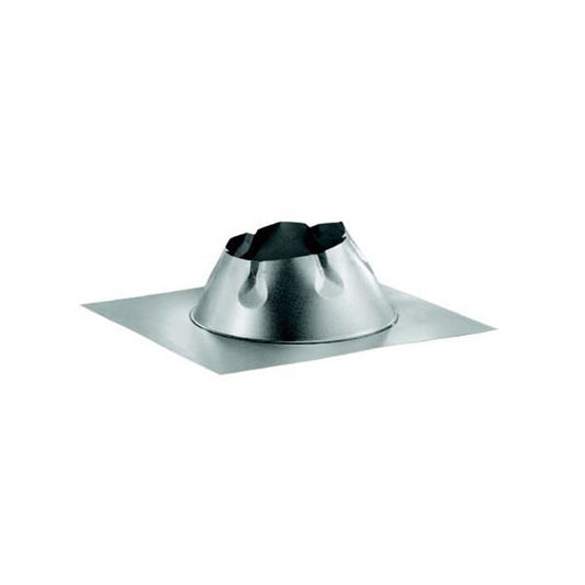 14" DuraVent DuraTech Galvalume 0/12 - 6/12 Pitch Roof Flashing - 14DT-F6 - Chimney Cricket