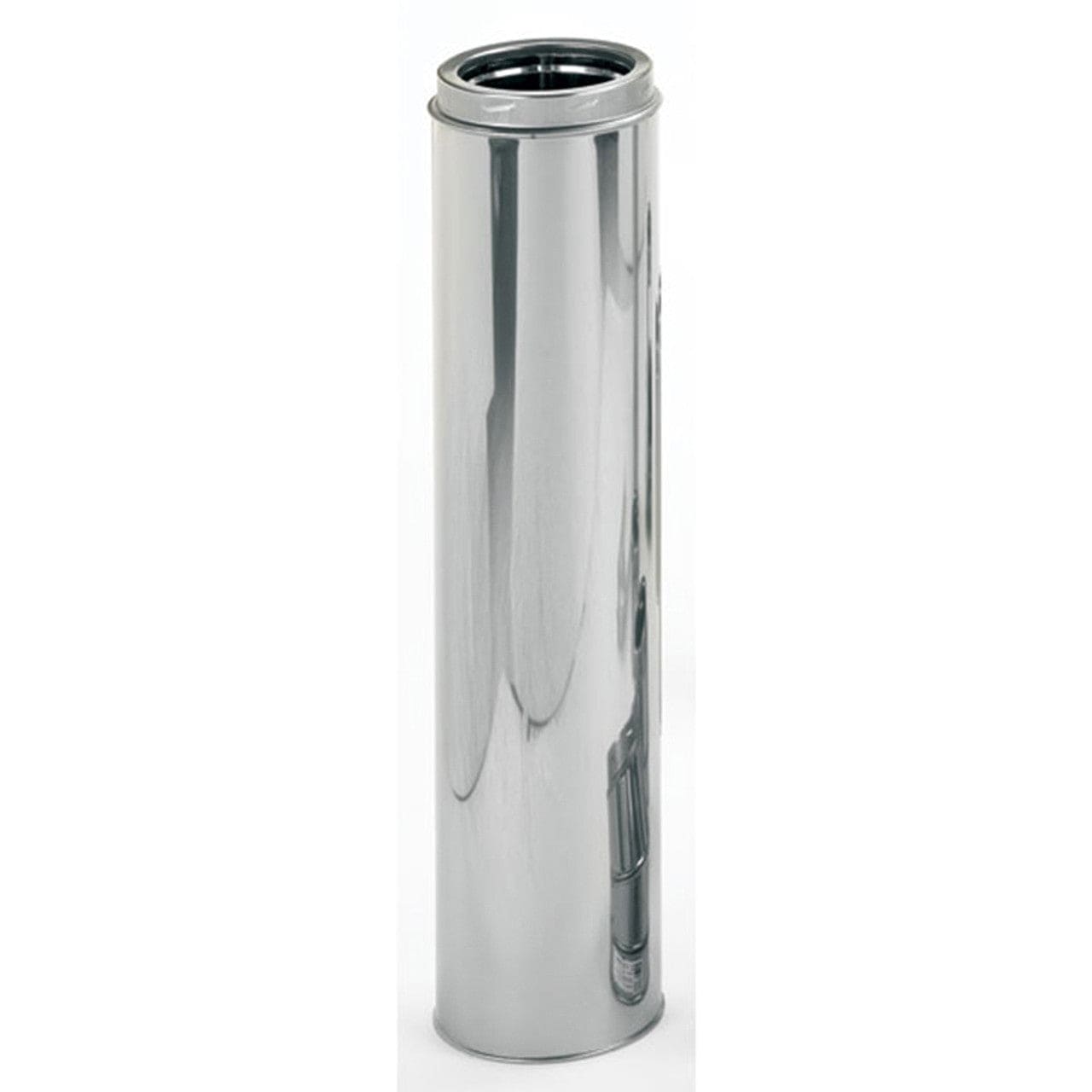 6" x 60" Duravent DuraTech Factory-Built Double-Wall Stainless Steel Chimney Pipe - 6DT-60SSCF - Chimney Cricket