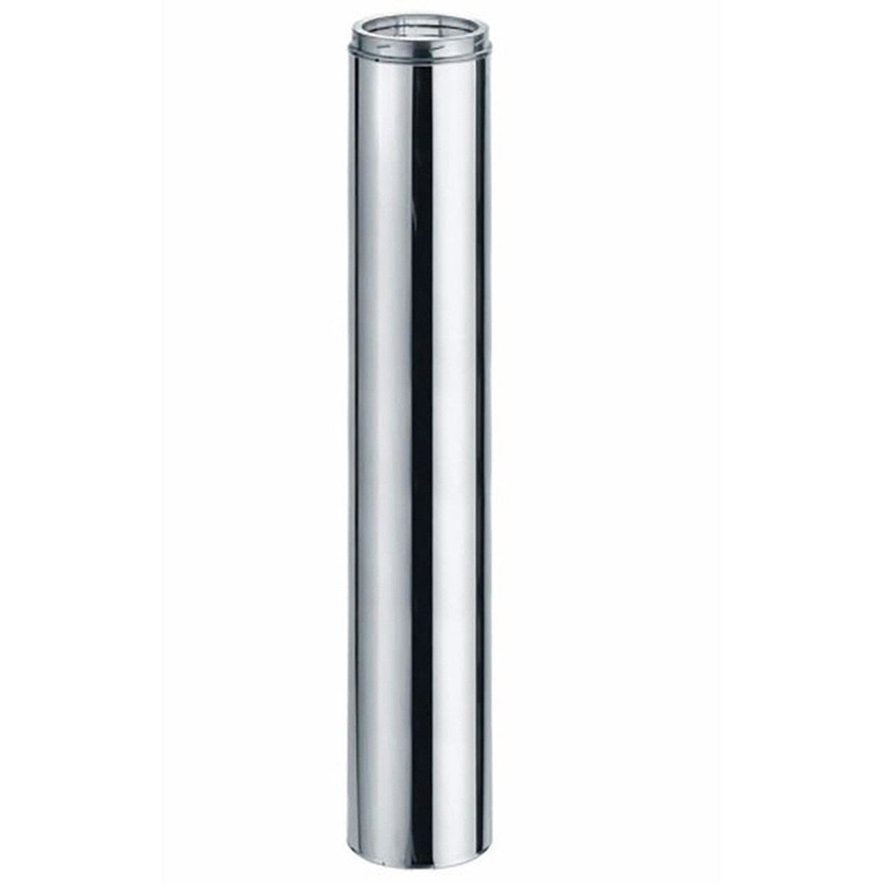 8" x 60" Duravent DuraTech Factory-Built Double-Wall Stainless Steel Chimney Pipe - 8DT-60SSCF - Chimney Cricket