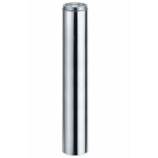8" x 60" Duravent DuraTech Factory-Built Double-Wall Stainless Steel Chimney Pipe - 8DT-60SSCF - Chimney Cricket