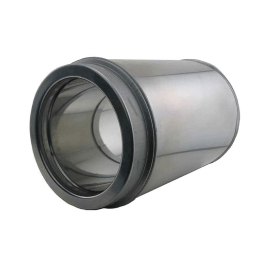 12" DuraVent DuraChimney II Double-Wall Galvanized 12" Long Chimney Pipe - 12DCA-12 - Chimney Cricket