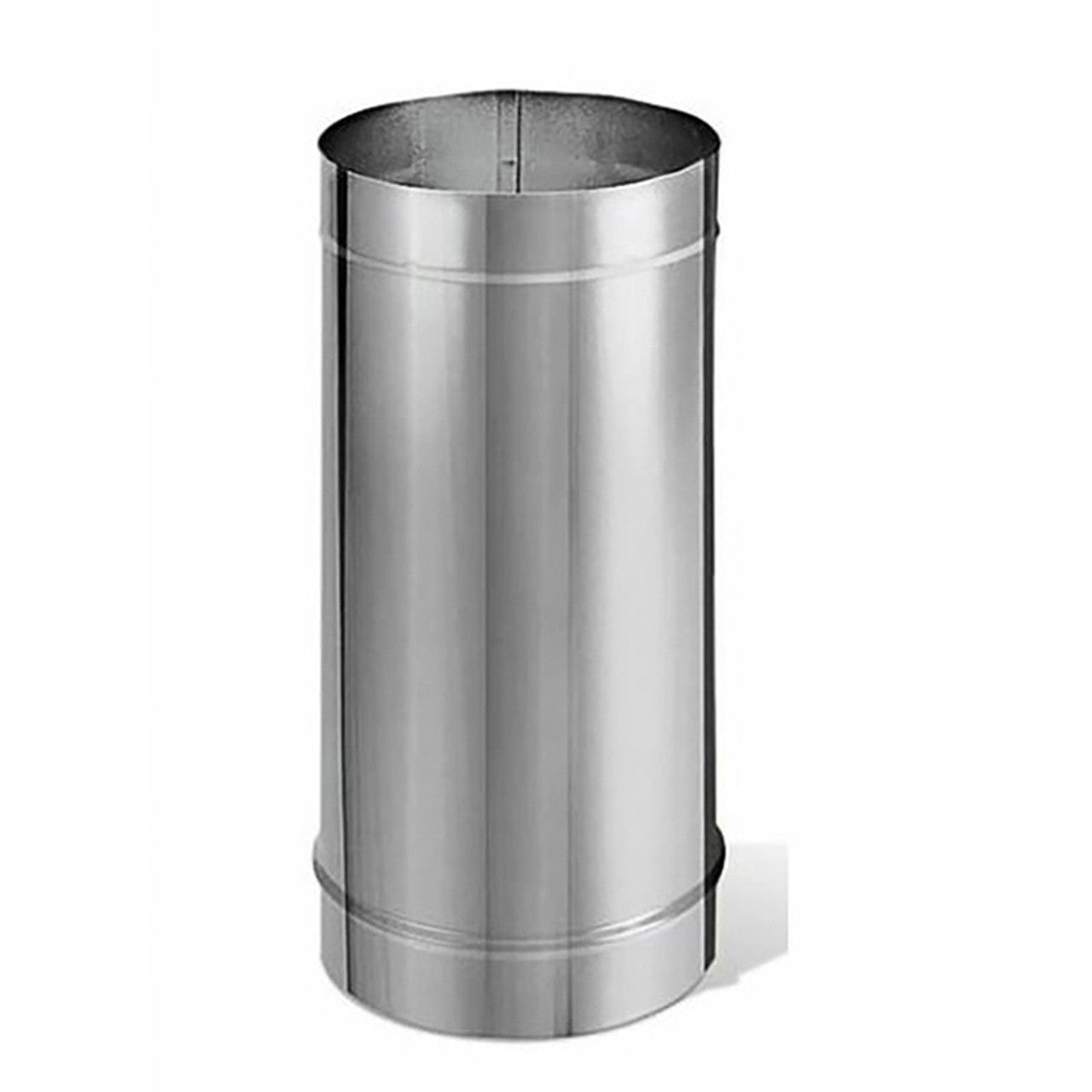 6" x 48" DuraVent DuraBlack Welded Stainless Steel Stove Pipe - 6DBK-48SS - Chimney Cricket