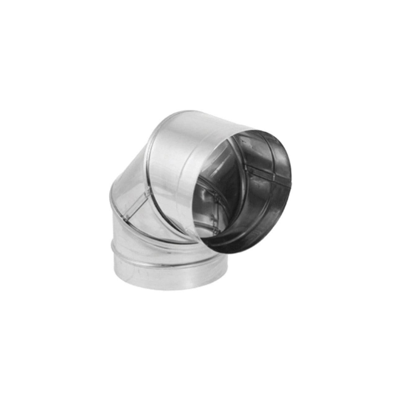 6" DuraVent DuraBlack Stainless Steel Adjustable 90-Degree Elbow - 6DBK-E90SS - Chimney Cricket