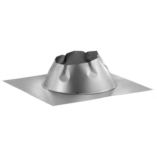 6" DuraPlus Aluminum 0/12 - 6/12 Roof Flashing - 6DP-F6DSA - Chimney Cricket