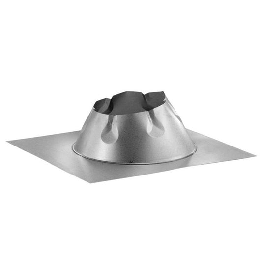 8" DuraPlus Aluminum 0/12 - 6/12 Roof Flashing - 8DP-F6DSA - Chimney Cricket