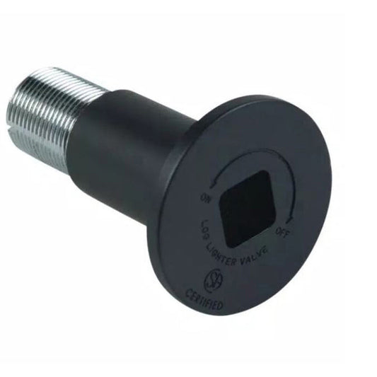 Flat Black Flange with Bushing - UF.FB.05 - Chimney Cricket