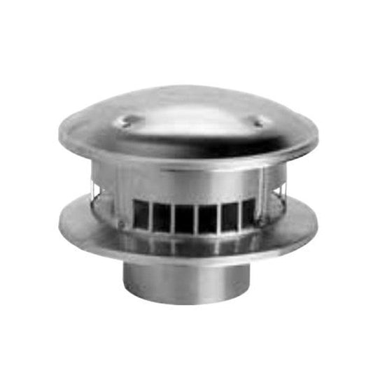 6" RV Type B Gas Bird Proof Top - 106800 - Chimney Cricket