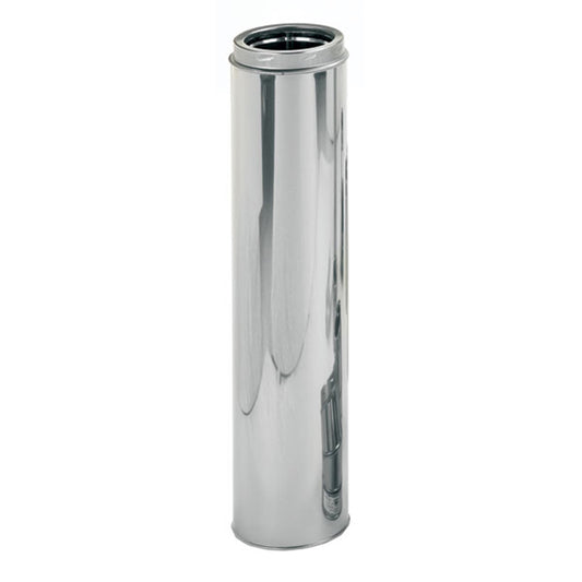10" DuraVent DuraTech Factory Built Double-Wall Stainless Steel 36" Long Chimney Pipe - 10DT-36SS - Chimney Cricket