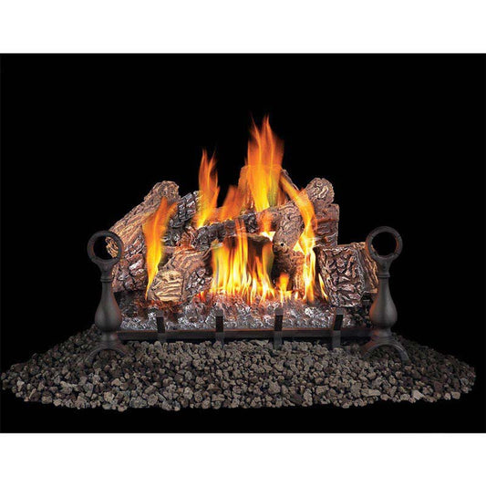 Napoleon Fiberglow 30" Width Electronic Ignition Gas Log Set - GL30NE - Chimney Cricket