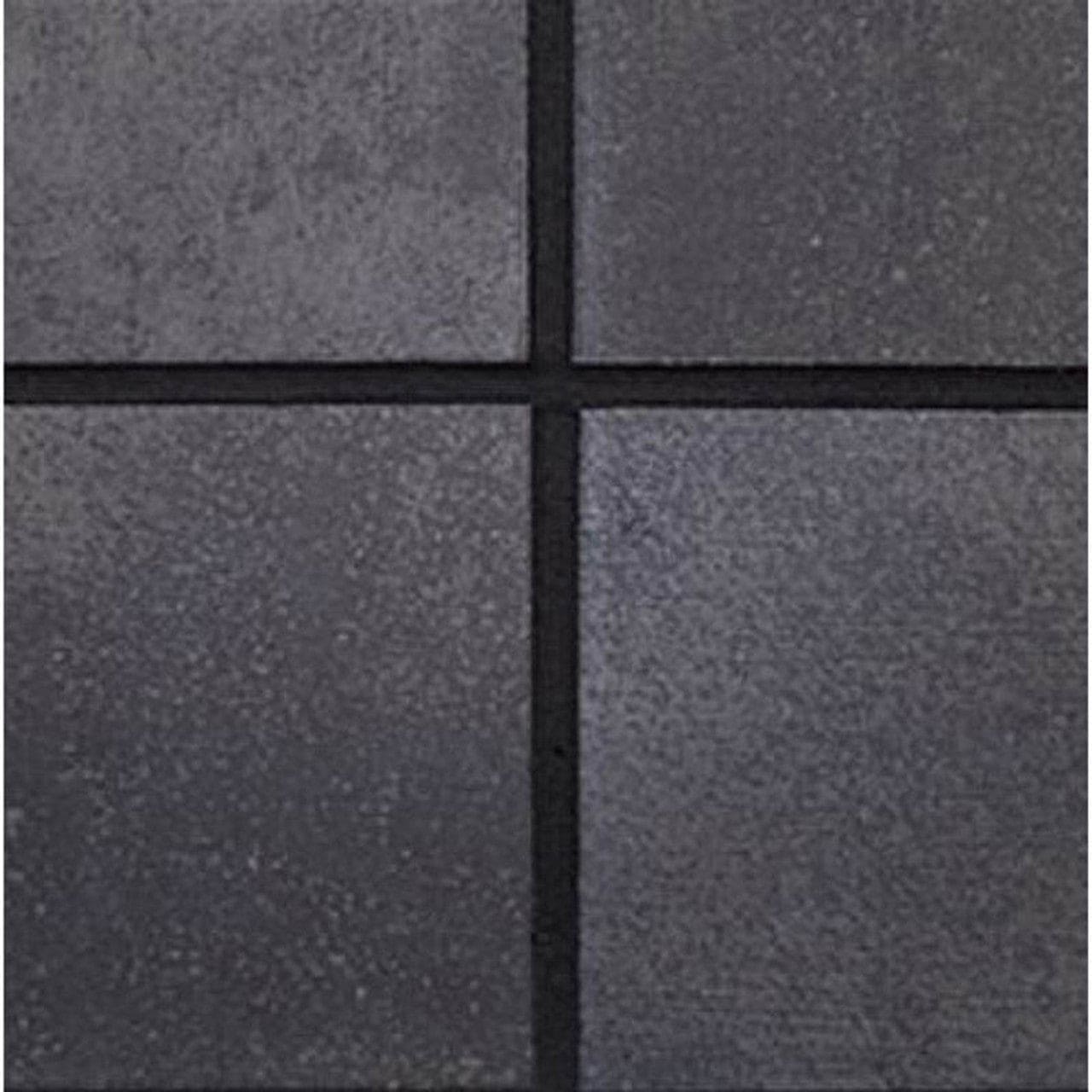 American Panel 6" Volcanic Sand Riser Single Cut Corner 48" x 48" Stove Board - 48SL PED-VS T2 - Chimney Cricket