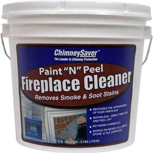 1-Gallon of ChimneySaver Paint "N" Peel Fireplace Cleaner - CS-PP - 300441 - Chimney Cricket