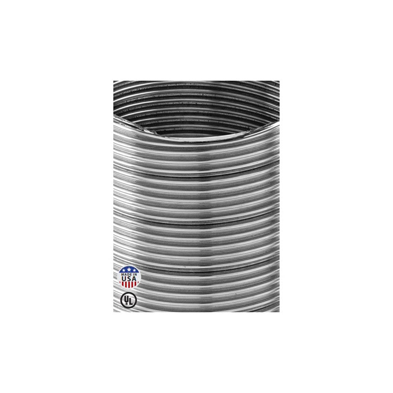 6" X 18' HomeSaver UltraPro .005 316Ti-Alloy Stainless Steel Pre-Cut Liner - Chimney Cricket