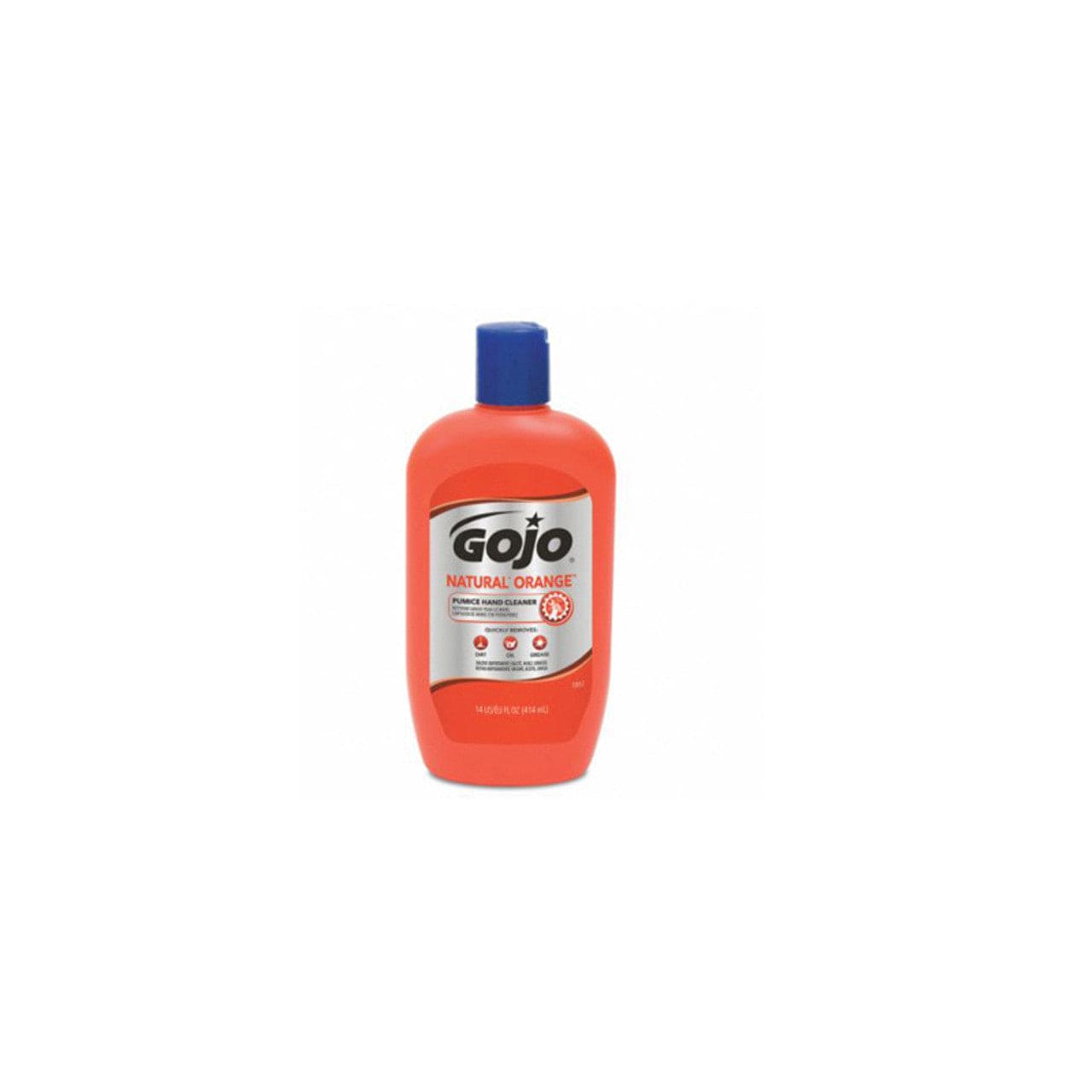 14oz. Bottle Gojo Citrus Natural Pumice Hand Cleaner - Chimney Cricket