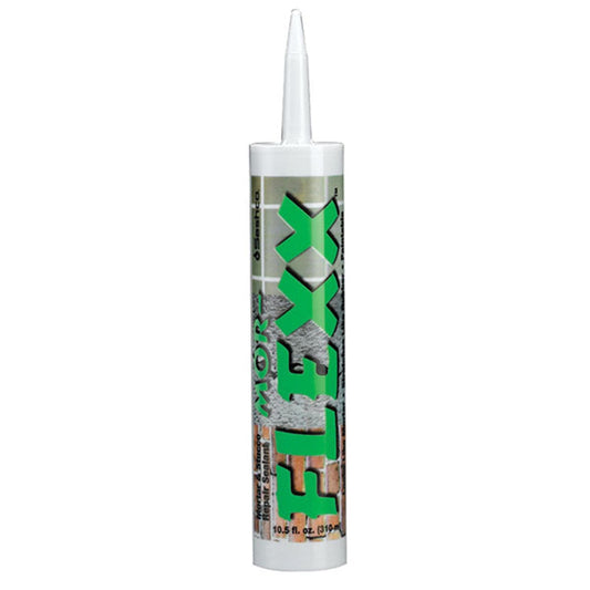 Mor-Flexx Beige Mortar and Stucco Repair Sealant 10.5 Oz Bottle - Chimney Cricket