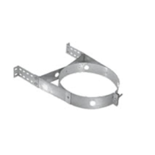 6" & 8" DuraVent DuraTech Adjustable Stainless Steel Wall Strap - 6DT-AWS-SS - Chimney Cricket