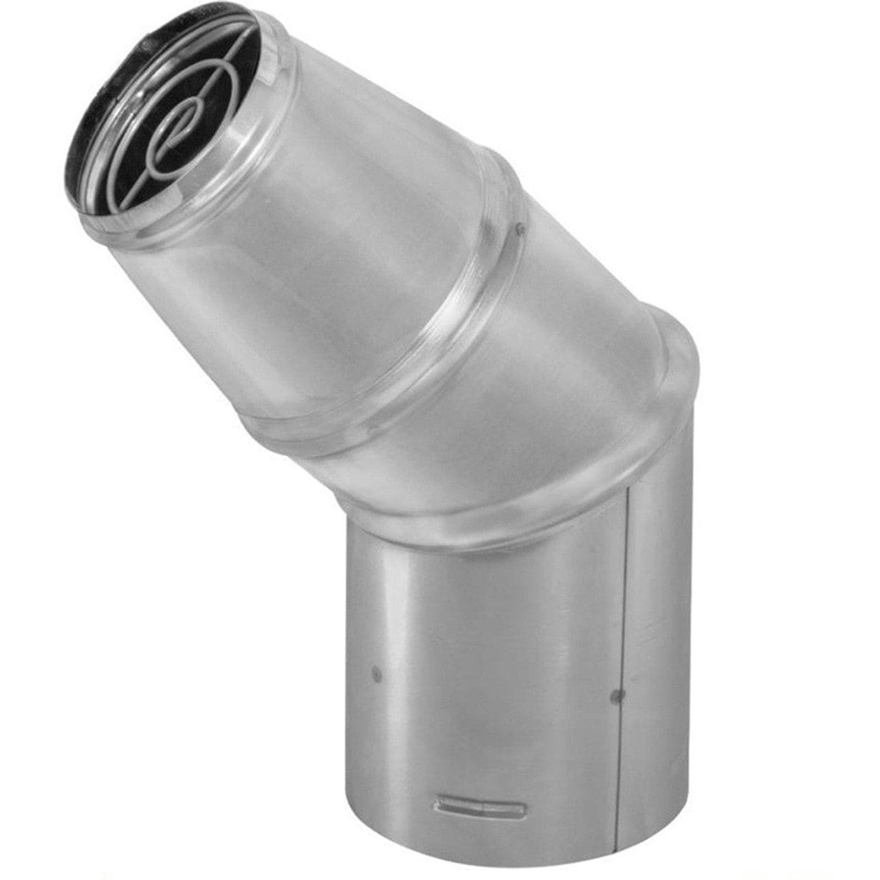 3" PelletVent Pro Stainless Steel Horizontal Round Cap - 3PVP-HC2 - Chimney Cricket