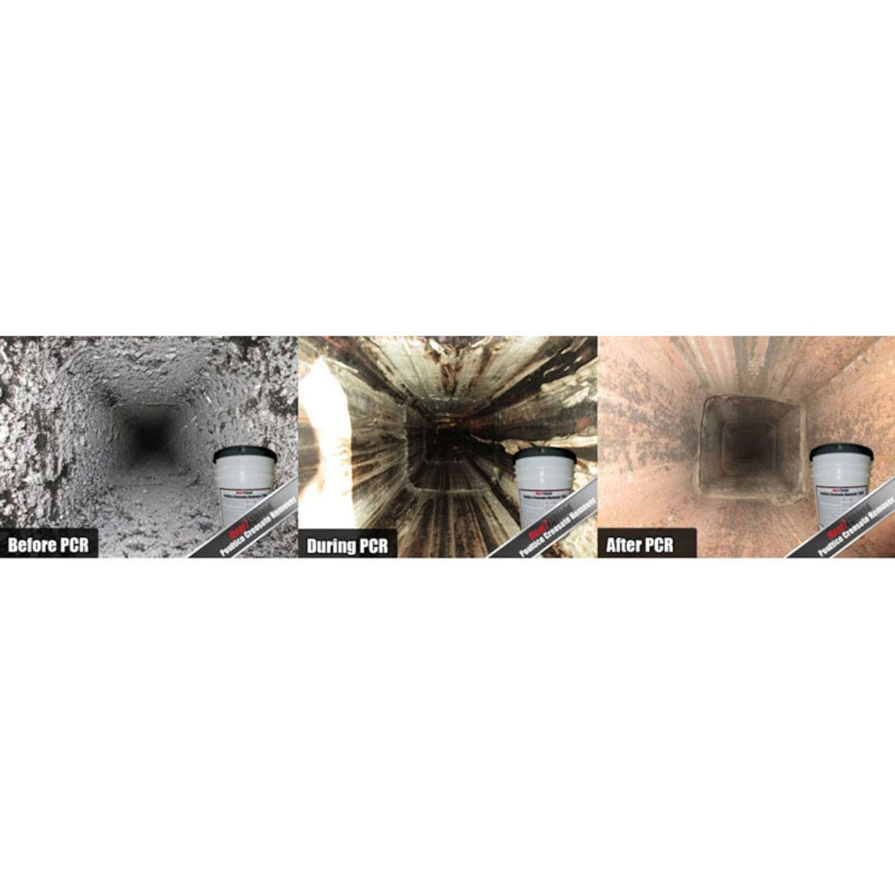 25-lb. Container of PCR Poultice Creosote Remover - 300461 - Chimney Cricket