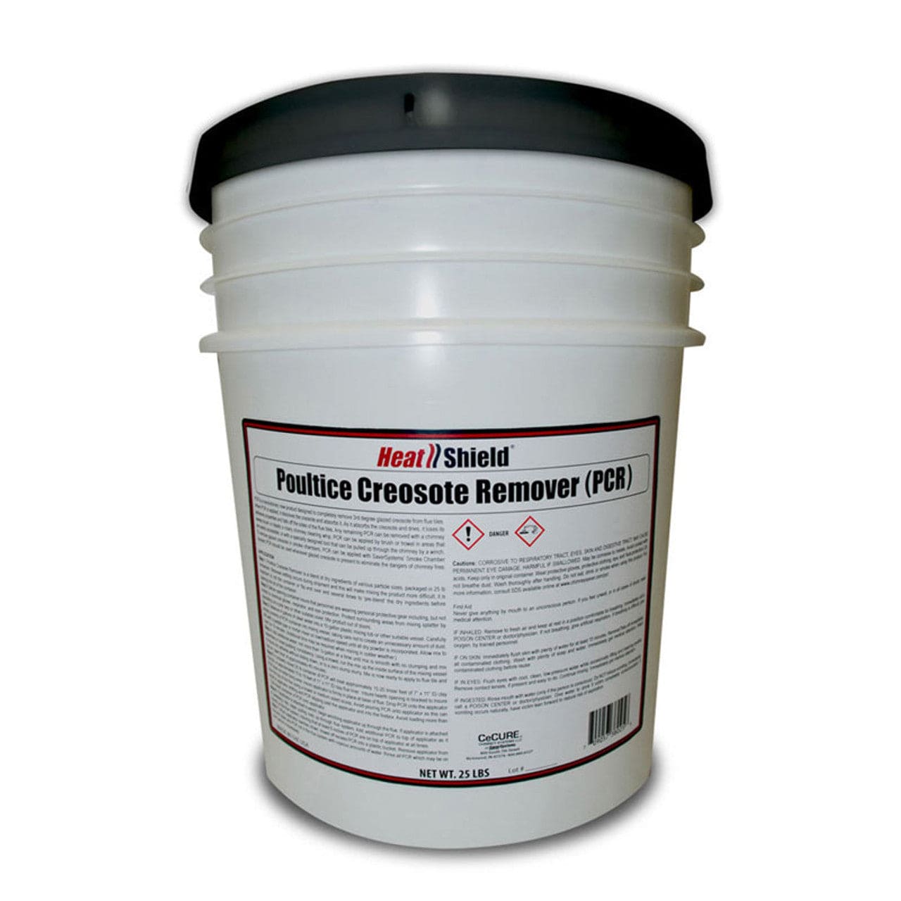 25-lb. Container of PCR Poultice Creosote Remover - 300461 - Chimney Cricket