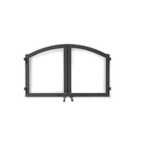 Arched Black Double Door for High Country NZ6000-1 - H335-1K - Chimney Cricket
