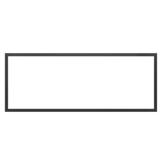 1" Low Sheen Black Finishing Trim for Vector 50/Acies 50 Models - FT50K - Chimney Cricket