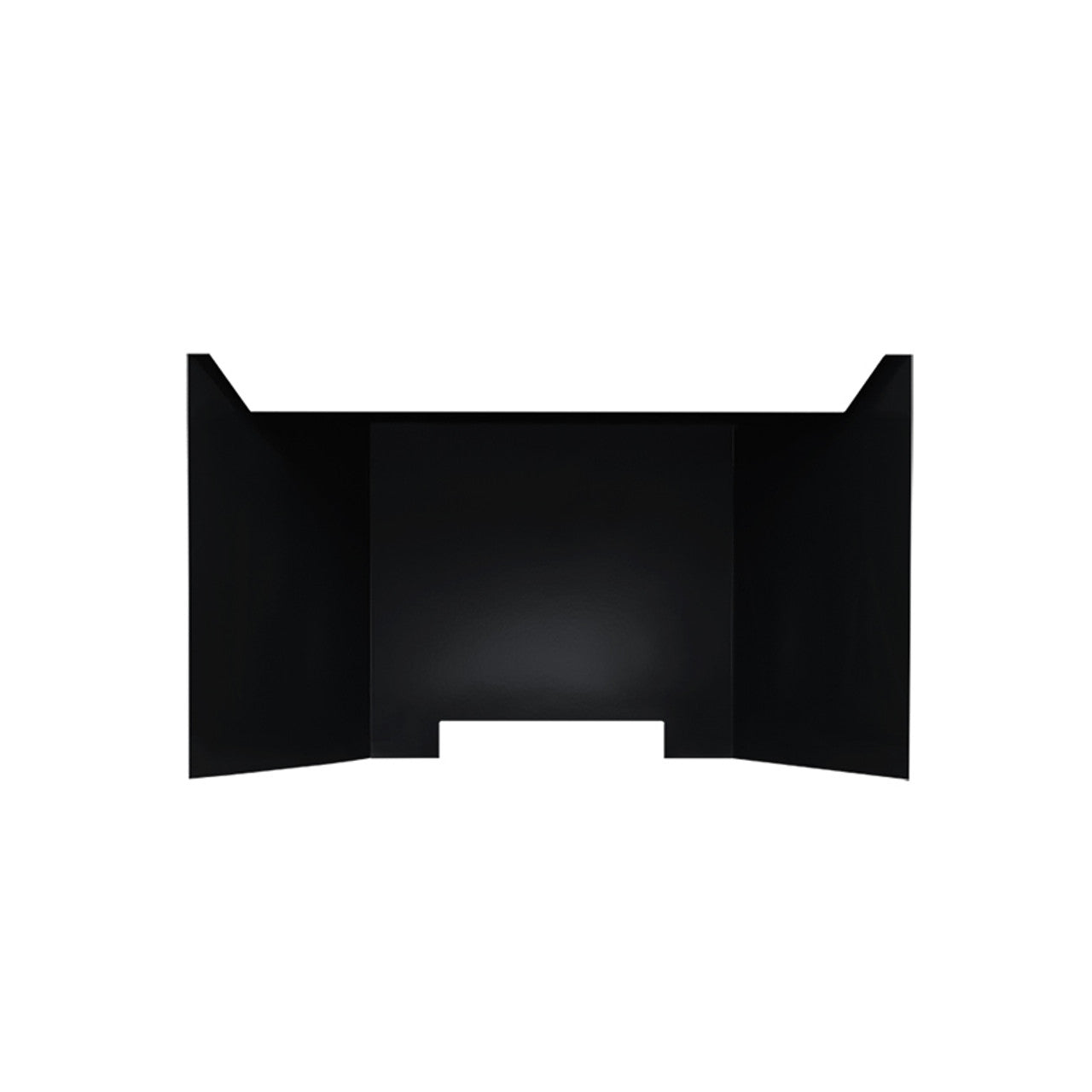 Mirro-Flame Gloss Black Porcelain Reflective Radiant Panels for B42 Ascent Models - PRPB42TR - Chimney Cricket