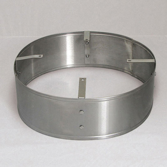9"-12" 304-Alloy Stainless Steel Retrofit Shield for Air Cooled Guardian Cap - Chimney Cricket