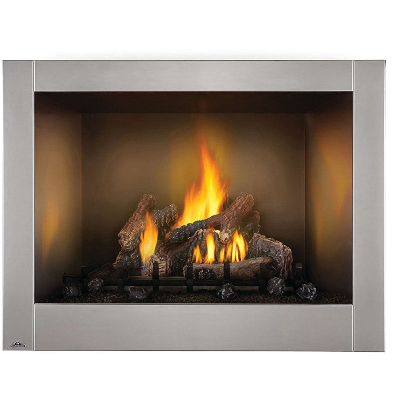 Napoleon Riverside 42 Steel Outdoor Fireplace - GSS42CFN - Chimney Cricket