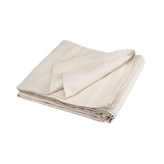 6' x 9' Off-White Cotton Canvas Drop Cloths - Chimney Cricket