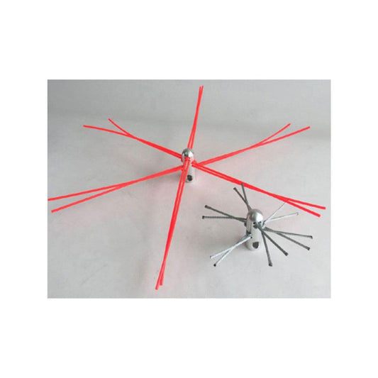 12" Diameter Large ButtonLok Aluminum Missile Whip - RO13 - Chimney Cricket