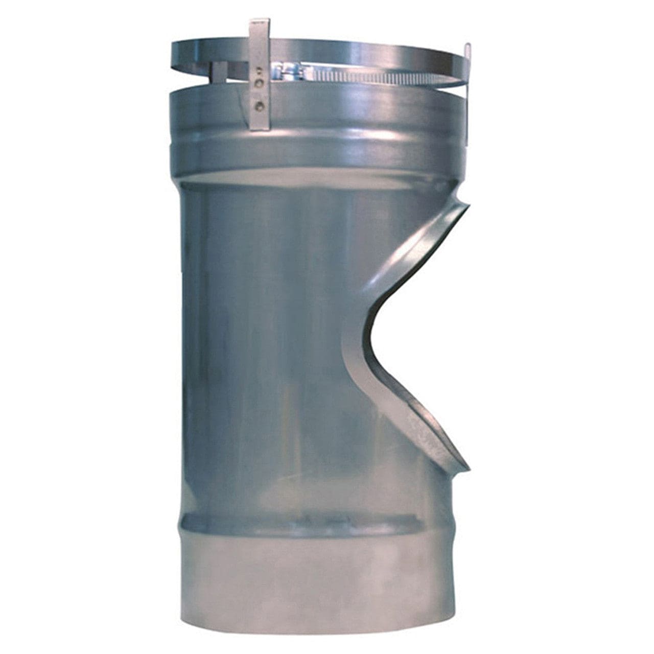 5.5 " Forever Flex 316 Stainless Steel Tee Body Only - TB5.5 - Chimney Cricket