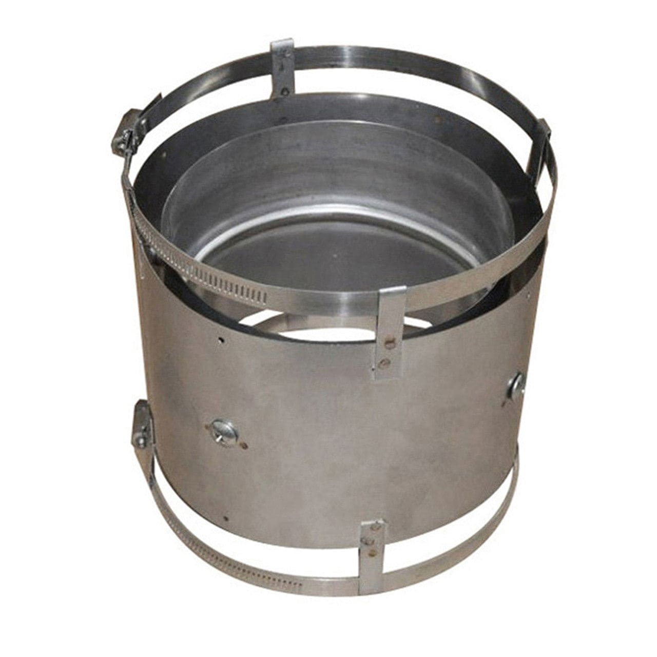 6" Forever Flex Premium Pre-Insulated 316Ti-Alloy SS Light Flex Dripless Quick Connector-QCLF6PI - Chimney Cricket