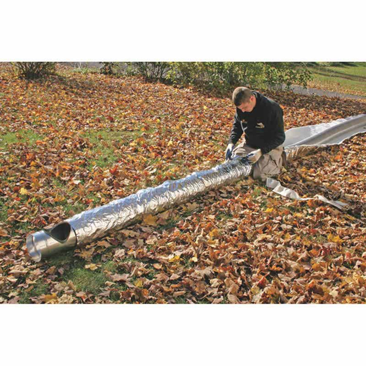 1/2" X 24" X 5' Super Wrap - Non-Foil-Face Insulation - INWNF-12245 - Chimney Cricket