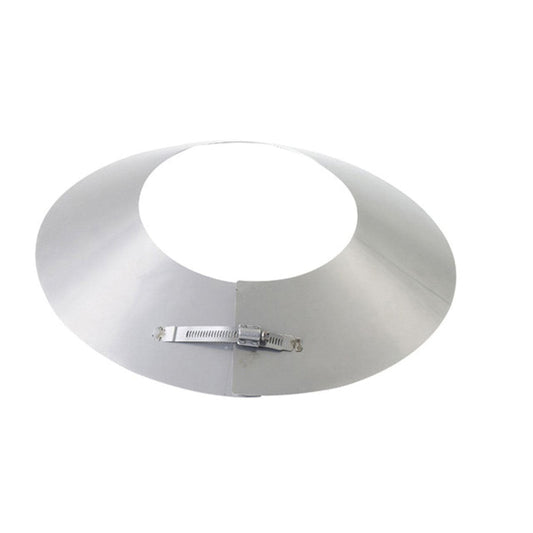 6" Ventis Class-A All Fuel Chimney 304L Stainless Storm Collar - VA-SC06SS - Chimney Cricket