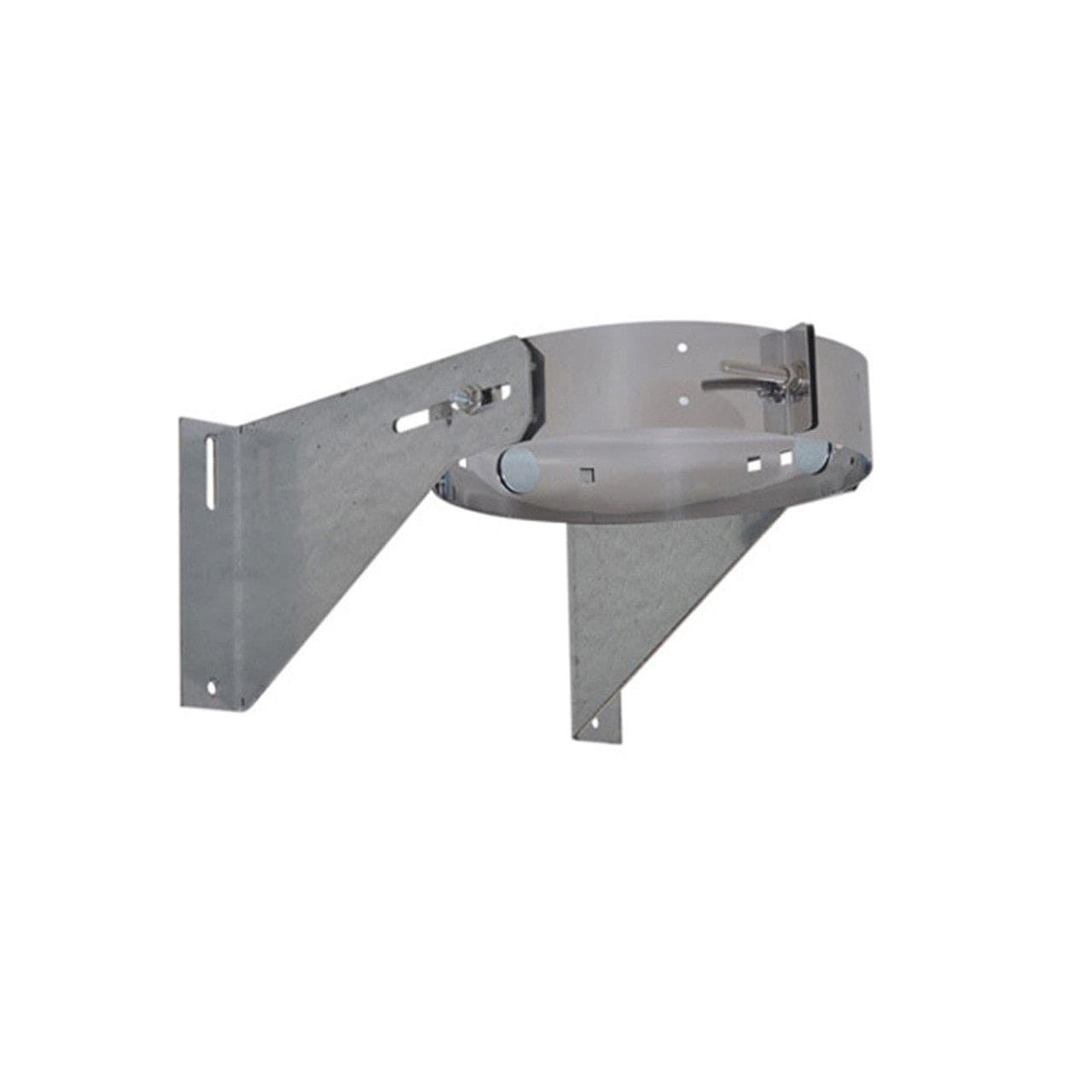 5"-8" Ventis Class-A All Fuel Chimney Galvanized Standard Wall Support - VA-WS58 - Chimney Cricket