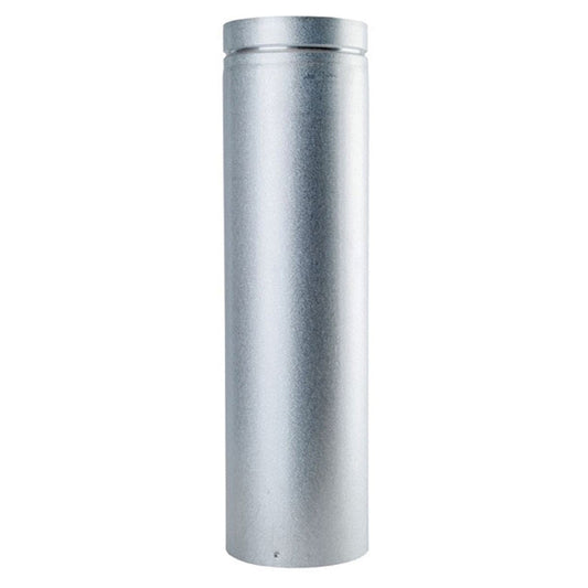 4" X 6" Ventis Direct Vent Galvanized Chimney Pipe (6-Pack) - VDV-0406-6 - Chimney Cricket