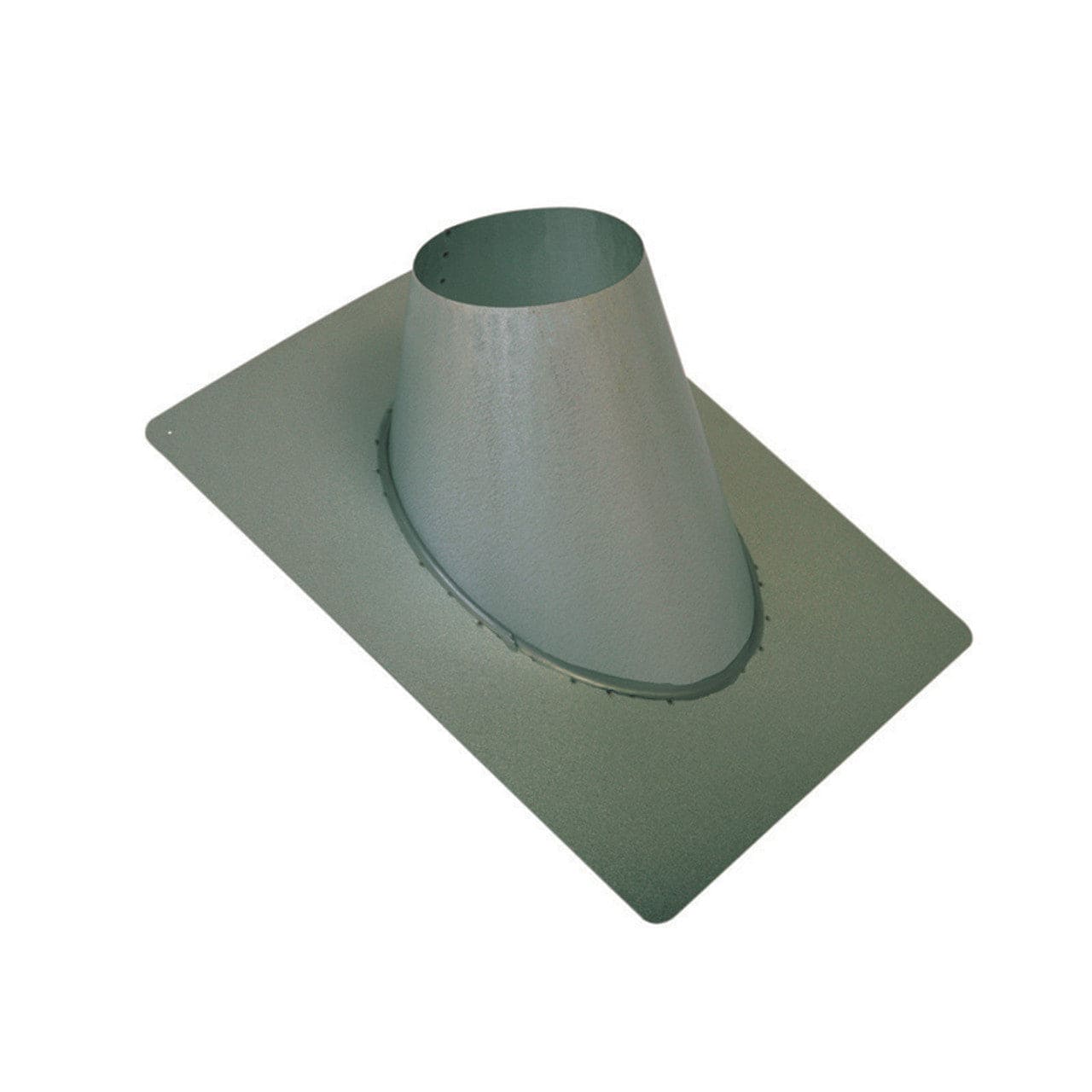 4" Ventis Direct Vent 0/12 To 6/12 Roof Flashing - VDV-F0406 - Chimney Cricket