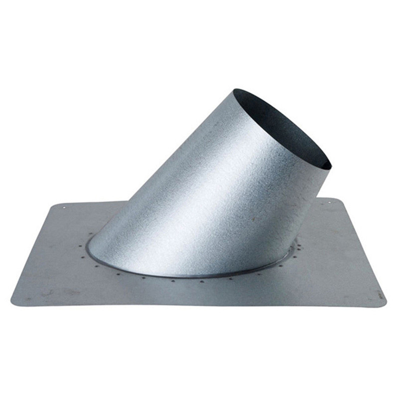 4" Ventis Direct Vent Flat Roof Flashing - VDV-F04F - Chimney Cricket