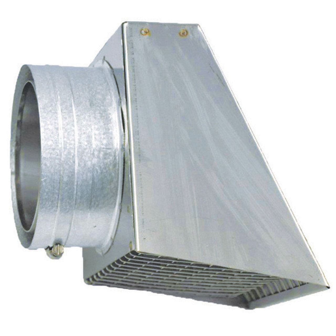 4" Ventis PelletVent 304L Inner/Galvanized Outer Horizontal Rain Cap - VP-HC04 - Chimney Cricket