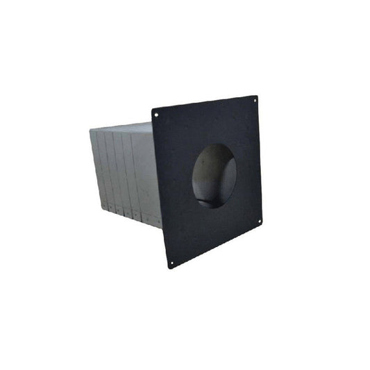 4" Ventis PelletVent Pipe Galvanized Wall Pass-Thru - VP-WPT04 - Chimney Cricket