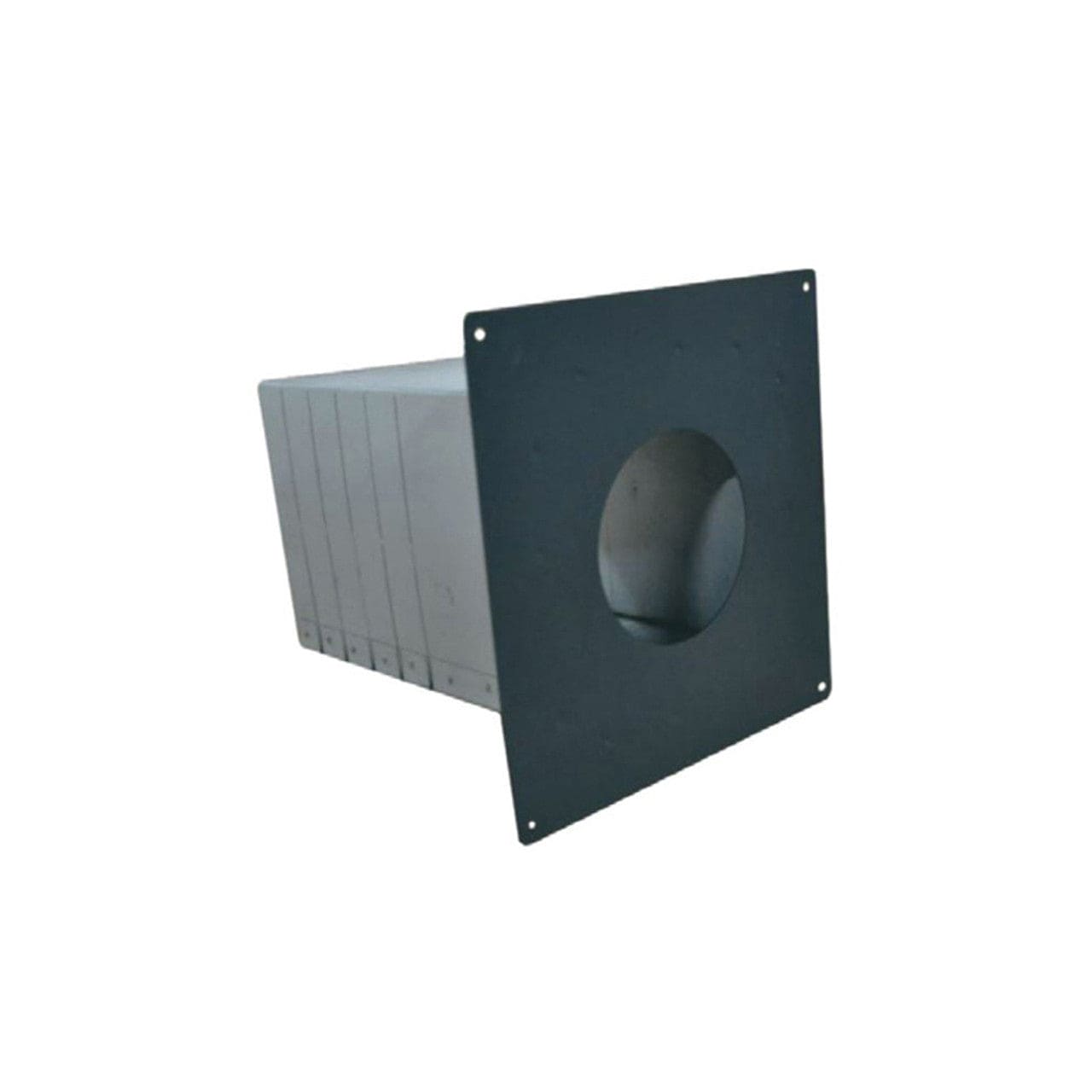 3" Ventis PelletVent Pipe Galvanized Wall Pass-Thru with 2" Fresh Air Intake - VP-WPTA032 - Chimney Cricket