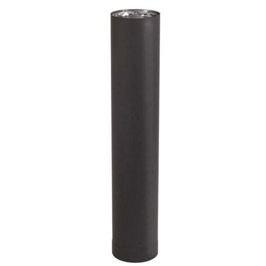 6" X 36" Ventis Double-Wall 304L Stainless Steel Black Stove Pipe - VDB0636 - Chimney Cricket