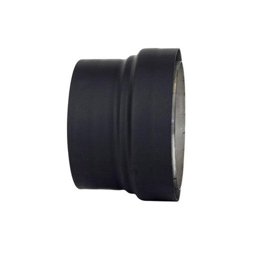 6" Ventis Single-Wall Black Stove Pipe To 6" Ventis Double-Wall Adaptor - VSBD6 - Chimney Cricket